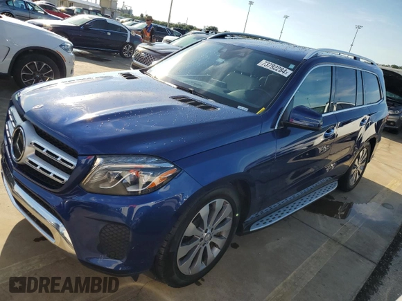 2017 Mercedes-Benz GLS 450 with VIN 4JGDF6EE5HA842874, listed as a Copart auction lot 73792284 with Not Provided miles and Non Repairable. Bid and sale history available at DreamBid. Image 1.
