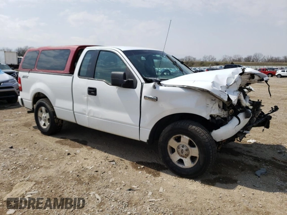 2006 Ford F-150 XL with VIN 1FTRF12W76NA99635, listed as a Copart auction lot 53810195 with 383,629 mi miles and Clean title. Bid and sale history available at DreamBid. Image 4.