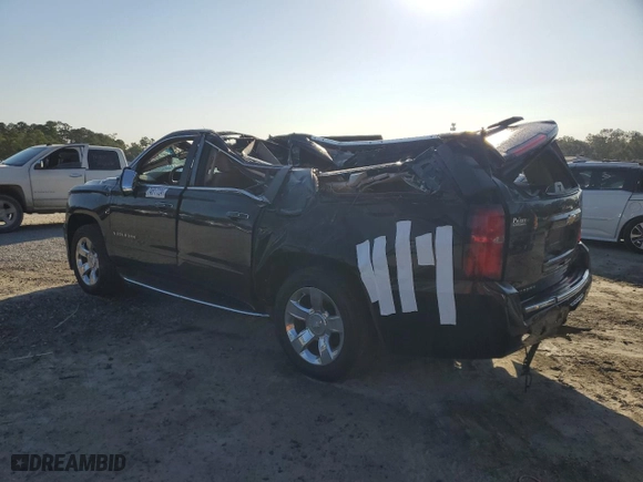 2018 Chevrolet Suburban Premier with VIN 1GNSCJKCXJR235829, listed as a Copart auction lot 74817724 with 90,067 mi miles and Non Repairable. Bid and sale history available at carsss.com. Image 2.