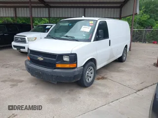 2013 Chevrolet Express Cargo with VIN 1GCSGAFX9D1179458, listed as a IAAI auction lot 42095702 with 212,186 mi miles and . Bid and sale history available at DreamBid. Image 20.