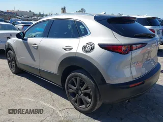 2022 Mazda CX-30 2.5 Turbo Premium Package with VIN 3MVDMBDY2NM408844, listed as a IAAI auction lot 41668027 with 17,463 mi miles. Bid and sale history available at carsss.com. Image 3.