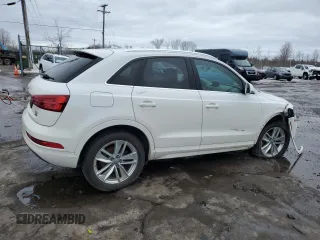 2017 Audi Q3 Premium Plus z VIN WA1JCCFS1HR001231, wystawiony jako Copart lot #47367255 z przebiegiem 50 426 mil mil oraz Nie do naprawy. Historia ofert i sprzedaży dostępna na DreamBid. Obrazek 3.