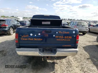 2001 Dodge 1500 with VIN 1B7HC13Y91J592527, listed as a Copart auction lot 53658065 with 207,902 mi miles and Salvage Title. Bid and sale history available at DreamBid. Image 6.