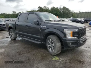 2019 Ford F-150 XL with VIN 1FTEW1CP5KKE28883, listed as a Copart auction lot 54195765 with Not Provided miles and Non Repairable. Bid and sale history available at carsss.com. Image 4.