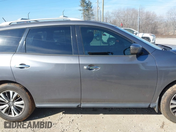 2017 Nissan Pathfinder S with VIN 5N1DR2MN1HC903322, listed as a IAAI auction lot 41513482 with 131,078 mi miles and . Bid and sale history available at DreamBid. Image 13.