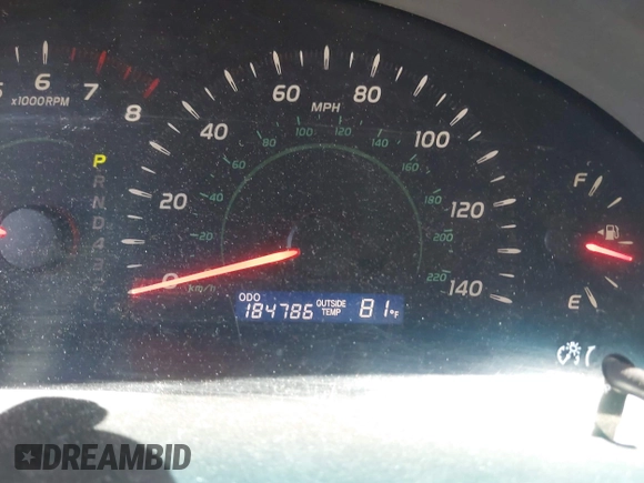2009 Toyota Camry with VIN 4T4BE46K79R129774, listed as a IAAI auction lot 42152209 with 184,786 mi miles. Bid and sale history available at carsss.com. Image 7.