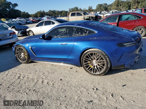 2024 Mercedes-Benz AMG GT 55 с VIN W1KRJ8ABXRF001921, выставлен на аукционе Copart как лот 82652924 с пробегом 2 622 миль миль и Списание • Salvage title. История ставок и продаж доступна на DreamBid. Изображение 2.