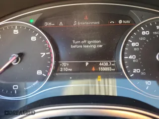 2015 Audi A7 3.0 Premium Plus with VIN WAUWGAFC5FN006320, listed as a Copart auction lot 81223374 with 159,893 mi miles and Salvage Title. Bid and sale history available at carsss.com. Image 9.