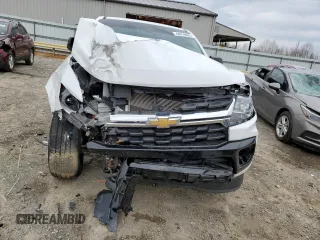 2021 Chevrolet Colorado 4WD Work Truck with VIN 1GCGTBEN5M1234902, listed as a Copart auction lot 44819885 with 58,132 mi miles and Salvage title. Bid and sale history available at DreamBid. Image 5.
