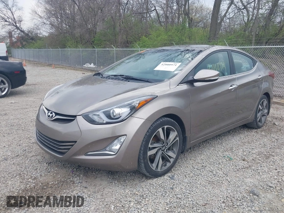 2015 Hyundai Elantra SE z VIN 5NPDH4AE5FH570745, wystawiony jako IAAI lot #42000971 z przebiegiem 136 636 mil mil oraz . Historia ofert i sprzedaży dostępna na DreamBid. Obrazek 2.