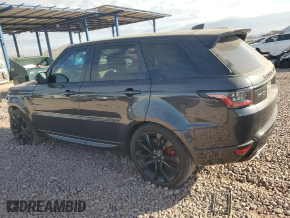 2022 Land Rover Range Rover Sport HST with VIN SALWS2RU6NA236717, listed as a Copart auction lot 41628015 with 25,251 mi miles and Salvage Title. Bid and sale history available at carsss.com. Image 2.