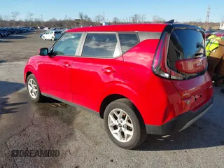 2023 Kia Soul LX with VIN KNDJ23AU2P7191374, listed as a IAAI auction lot 41499644 with 51,392 mi miles. Bid and sale history available at carsss.com. Image 3.