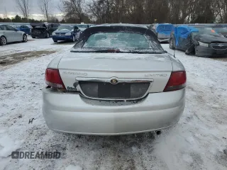 2005 Chrysler Sebring Limited with VIN 1C3EL65R35N542991, listed as a Copart auction lot 84969394 with 156,904 mi miles and Clean title. Bid and sale history available at DreamBid. Image 6.
