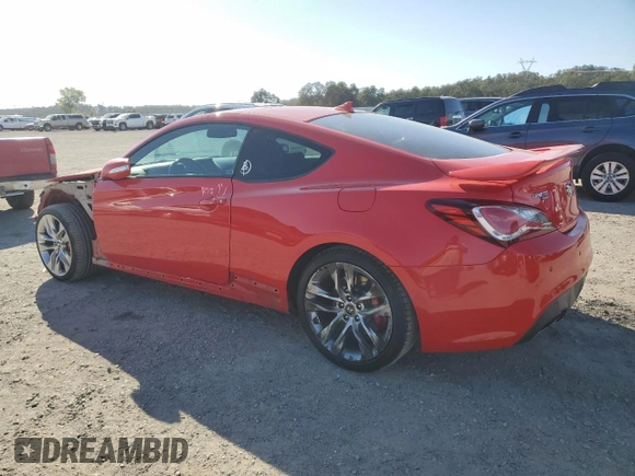 2016 Hyundai Genesis Coupe R-Spec with VIN KMHHU6KJ6GU133926, listed as a Copart auction lot 72978424 with 89,391 mi miles and Salvage title. Bid and sale history available at DreamBid. Image 2.