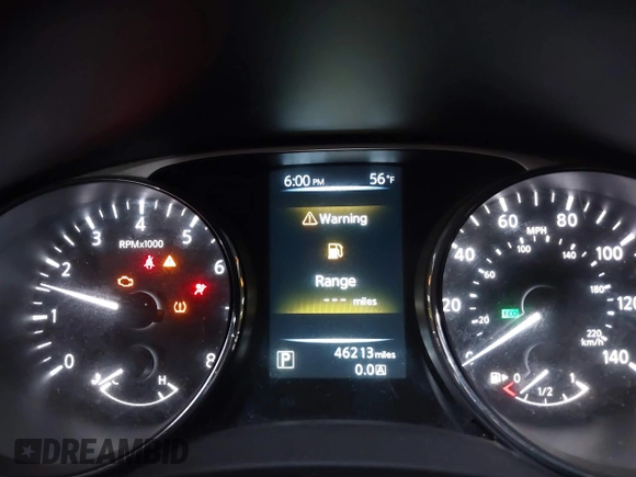 2016 Nissan Rogue SL with VIN 5N1AT2MV2GC737041, listed as a IAAI auction lot 42118333 with 46,213 mi miles and . Bid and sale history available at DreamBid. Image 7.