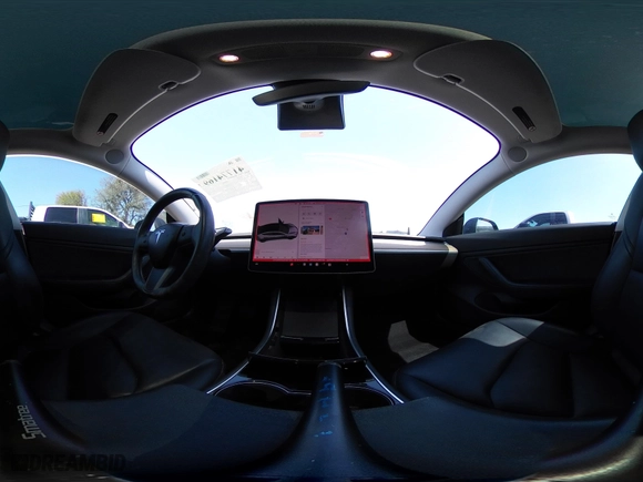 2018 Tesla Model 3 Long Range Battery with VIN 5YJ3E1EA4JF157782, listed as a IAAI auction lot 41774169 with 123,239 mi miles. Bid and sale history available at carsss.com. Image 24.