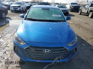 2017 Hyundai Elantra Limited with VIN 5NPD84LF2HH006608, listed as a Copart auction lot 46570005 with Not Provided miles and Salvage Title. Bid and sale history available at DreamBid. Image 5.