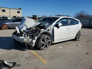 2023 Subaru Impreza Sport with VIN 4S3GTAM69P3709495, listed as a Copart auction lot 84064134 with NaN miles and Salvage Title. Bid and sale history available at carsss.com. Image 1.
