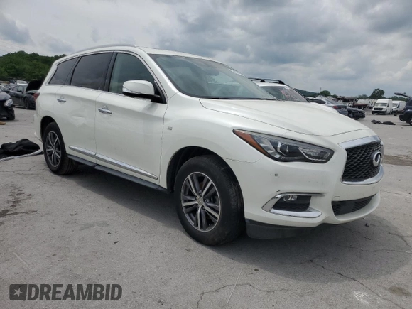 2018 Infiniti QX60 with VIN 5N1DL0MNXJC503366, listed as a Copart auction lot 55260165 with 127,892 mi miles and Clean Title. Bid and sale history available at DreamBid. Image 4.