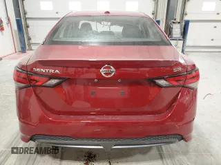2023 Nissan Sentra SR with VIN 3N1AB8DV8PY297329, listed as a Copart auction lot 52606935 with 9,929 mi miles and Salvage Title. Bid and sale history available at carsss.com. Image 6.