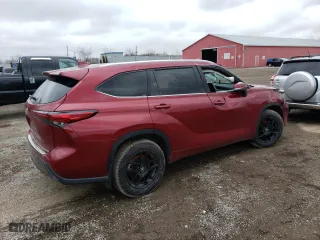 2023 Toyota Highlander L with VIN 5TDKDRBH3PS006015, listed as a Copart auction lot 50330075 with 224,649 mi miles and Salvage Title. Bid and sale history available at carsss.com. Image 3.