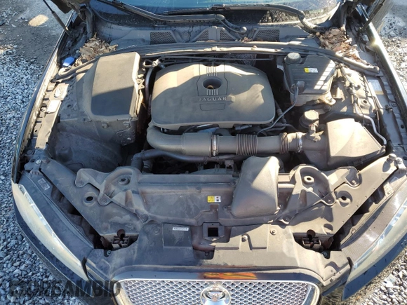 2013 Jaguar XF I4 RWD with VIN SAJWA0ES9DPS98337, listed as a Copart auction lot 88045425 with 144,928 mi miles and Salvage Title. Bid and sale history available at carsss.com. Image 12.