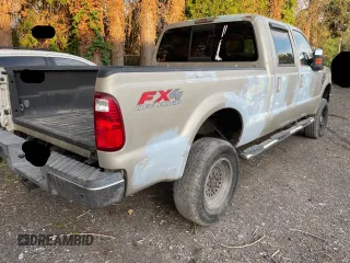 2010 Ford F-250 XL with VIN 1FTSW2BR2AEB06291, listed as a Copart auction lot 60170705 with 158,371 mi miles and Clean title. Bid and sale history available at DreamBid. Image 4.