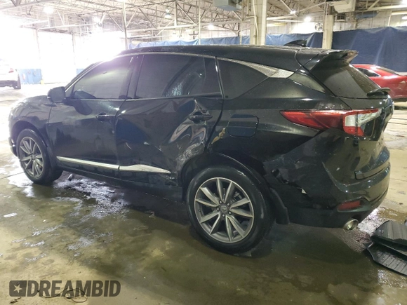 2020 Acura RDX w/Technology Pkg with VIN 5J8TC2H50LL040616, listed as a Copart auction lot 49411474 with 15,468 mi miles. Bid and sale history available at carsss.com. Image 2.