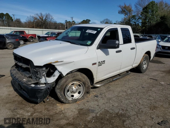 2019 Ram 1500 Classic Express with VIN 1C6RR6FT7KS746459, listed as a Copart auction lot 88316945 with 88,126 mi miles and Salvage Title. Bid and sale history available at carsss.com. Image 1.