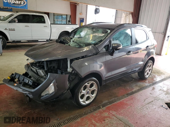 2022 Ford EcoSport SE z VIN MAJ6S3GL3NC458388, wystawiony jako Copart lot #54754375 z przebiegiem 4793 mil mil oraz Szkody całkowita. Historia ofert i sprzedaży dostępna na DreamBid. Obrazek 1.
