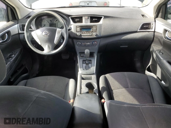 2017 Nissan Sentra S with VIN 3N1AB7AP7HY326210, listed as a Copart auction lot 50632445 with 124,160 mi miles and Salvage Title. Bid and sale history available at carsss.com. Image 8.