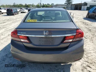 2014 Honda Civic EX-L with VIN 19XFB2F90EE010080, listed as a Copart auction lot 52307055 with 284,203 mi miles and Salvage Title. Bid and sale history available at DreamBid. Image 6.