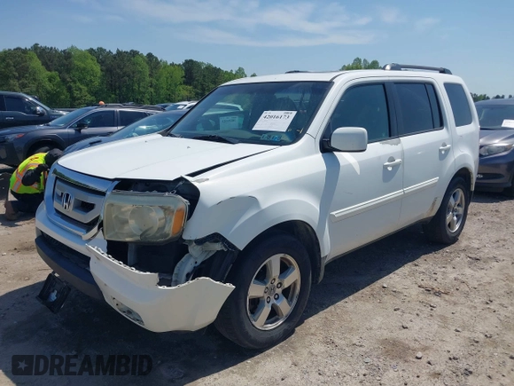 2009 Honda Pilot EX-L with VIN 5FNYF48619B022699, listed as a IAAI auction lot 42016173 with 204,190 mi miles and . Bid and sale history available at carsss.com. Image 17.