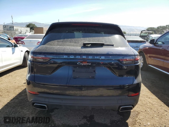 2022 Porsche Cayenne with VIN WP1AA2AY5NDA04335, listed as a Copart auction lot 57320915 with 7,017 mi miles and Salvage title. Bid and sale history available at DreamBid. Image 6.