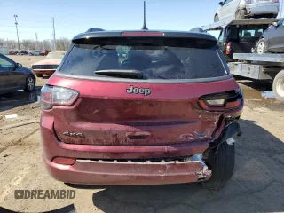 2022 Jeep Compass High Altitude with VIN 3C4NJDCB4NT170542, listed as a Copart auction lot 51275985 with 39,746 mi miles and Salvage Title. Bid and sale history available at DreamBid. Image 6.