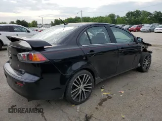 2017 Mitsubishi Lancer ES with VIN JA32V2FW0HU007857, listed as a Copart auction lot 63596254 with 175,231 mi miles and Salvage Title. Bid and sale history available at carsss.com. Image 3.