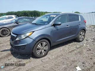 2016 Kia Sportage EX with VIN KNDPCCAC3G7835138, listed as a Copart auction lot 60255055 with 249,008 mi miles and Salvage title. Bid and sale history available at DreamBid. Image 1.