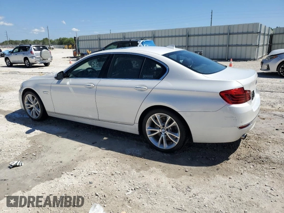 2015 BMW 5 Series 535i with VIN WBA5B1C54FG125819, listed as a Copart auction lot 48557755 with 85,106 mi miles and Clean Title. Bid and sale history available at carsss.com. Image 2.