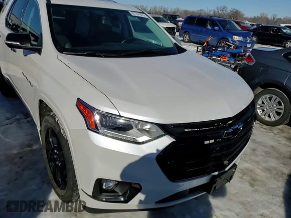 2021 Chevrolet Traverse Premier with VIN 1GNEVKKW4MJ238428, listed as a Copart auction lot 87751075 with 44,501 mi miles and Salvage title. Bid and sale history available at DreamBid. Image 15.