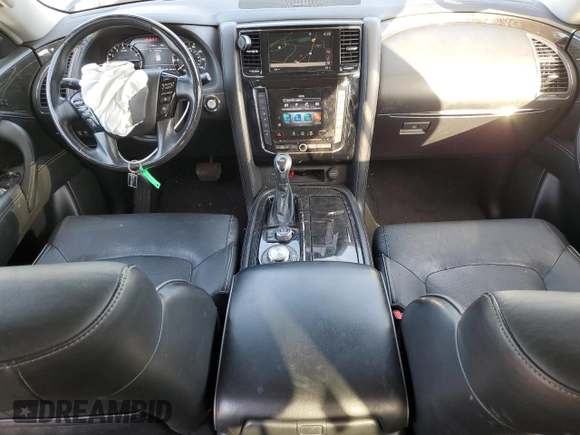 2020 Infiniti QX80 LUXE with VIN JN8AZ2NE1L9252399, listed as a Copart auction lot 73804864 with 82,767 mi miles and Salvage Title. Bid and sale history available at carsss.com. Image 8.