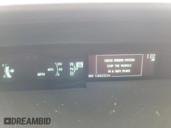 2013 Toyota Prius One with VIN JTDKN3DU3D5646277, listed as a Copart auction lot 49448565 with 148,522 mi miles and Salvage Title. Bid and sale history available at carsss.com. Image 9.