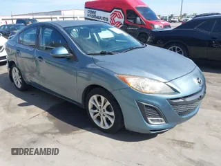 2011 Mazda Mazda3 s Sport with VIN JM1BL1U68B1419411, listed as a IAAI auction lot 41798083 with 105,314 mi miles. Bid and sale history available at carsss.com. Image 1.