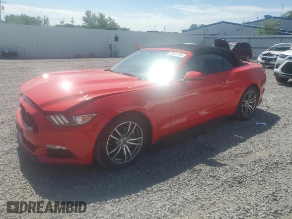 2016 Ford Mustang EcoBoost Premium with VIN 1FATP8UH1G5292803, listed as a Copart auction lot 62628745 with 58,664 mi miles and Salvage title. Bid and sale history available at DreamBid. Image 1.