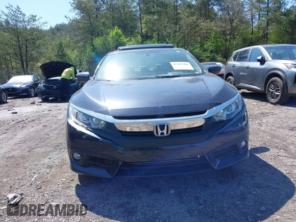 2017 Honda Civic Sedan EX-T with VIN 19XFC1F39HE021182, listed as a IAAI auction lot 41987404 with 88,733 mi miles. Bid and sale history available at carsss.com. Image 12.