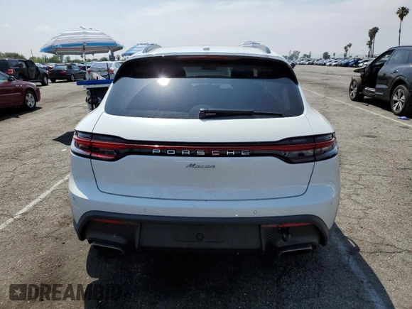 2024 Porsche Macan with VIN WP1AA2A52RLB12140, listed as a Copart auction lot 54584835 with 7,479 mi miles and Salvage title. Bid and sale history available at DreamBid. Image 6.