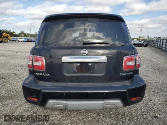 2017 Nissan Armada SV with VIN JN8AY2ND6H9000486, listed as a Copart auction lot 87840055 with 0 mi miles and Clean Title. Bid and sale history available at carsss.com. Image 6.