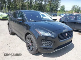 2019 Jaguar E-Pace SE with VIN SADFP2FX2K1Z47628, listed as a IAAI auction lot 42153822 with 94,055 mi miles and . Bid and sale history available at DreamBid. Image 1.