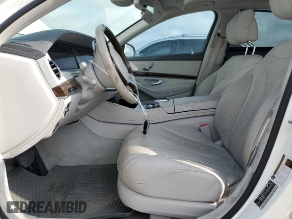 2017 Mercedes-Benz S 550 with VIN WDDUG8CB0HA304126, listed as a Copart auction lot 63276594 with 64,613 mi miles and Clean Title. Bid and sale history available at carsss.com. Image 7.