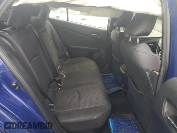 2017 Toyota Prius Two with VIN JTDKBRFU1H3540565, listed as a Copart auction lot 49701715 with 162,349 mi miles and Salvage Title. Bid and sale history available at carsss.com. Image 10.