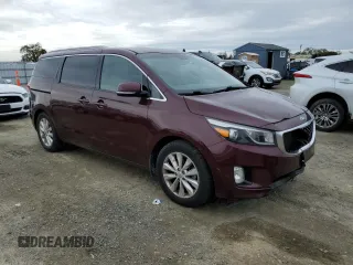 2015 Kia Sedona EX with VIN KNDMC5C17F6022996, listed as a Copart auction lot 50275825 with 142,460 mi miles and Clean Title. Bid and sale history available at carsss.com. Image 4.